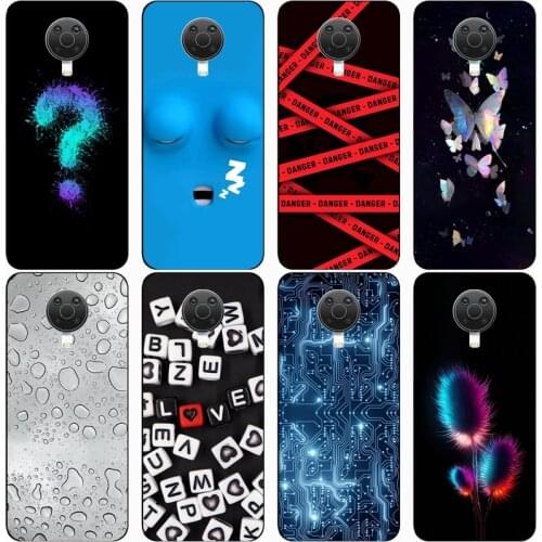 Fashion Soft silicone TPU Back Cover For Nokia G10 Phone Funda Case For Nokia G20 Cute Cartoon Case