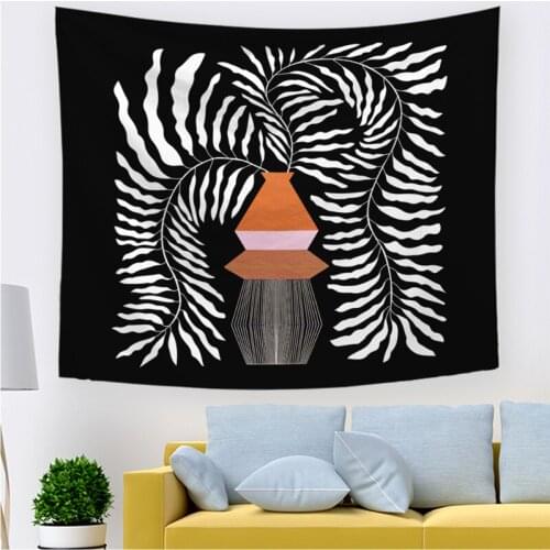 Abstract Printed Tapestry Wall Hanging Home Decor Fashion Home Valance For Living Room Dorm Room Wall Tapestries Beach Towel