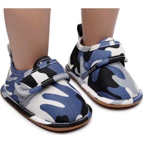 Anti-Slip Cotton Shoes Casual Sneakers Baby Boy Girl Print Toddler Soft Soled First Walkers