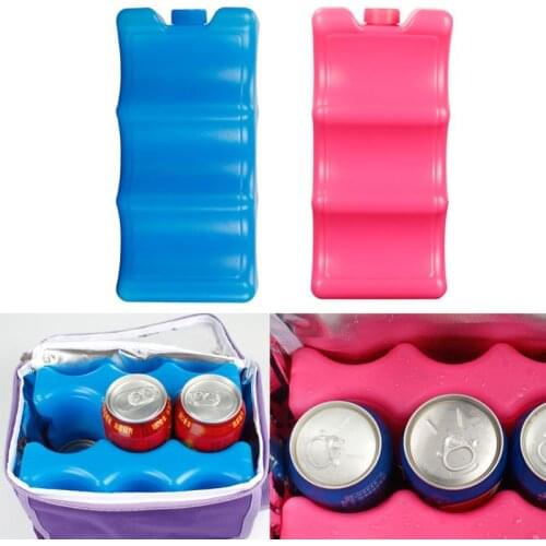 2020 New Drop Ship 600ml Reusable Ice Brick Ice Block Ice Pack Cooler Milk Storage For Cooler Bag