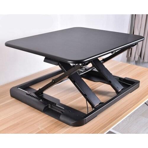 New thin EasyUp Height Adjustable Sit Stand Desk Riser Foldable Laptop Desk Stand Notebook/Monitor Holder Stand LD04