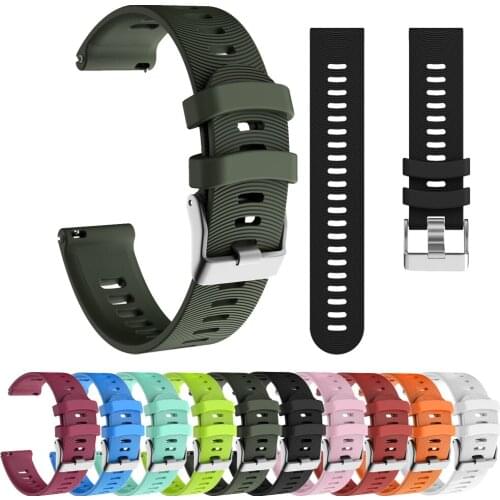 20mm sport strap for Huami Amazfit BIp Lite Youth smart watch bracelet Silicone quick fit strap for Xiaomi Amazfit bip GTR 42mm