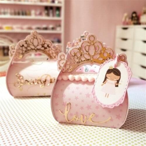Wedding crown box purse Metal Cutting Dies for DIY Scrapbooking Album Paper Cards Decorative Crafts Embossing Die Cuts