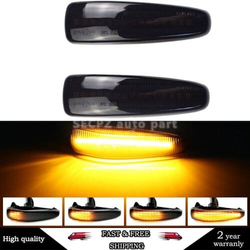 LED Dynamic Turn Signal Side Marker Sequential Light For Mitsubishi Lancer Evolution Evo X Outlander Sport RVR ASX Mirage 2014