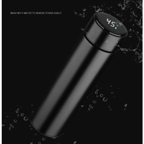 Thermos Stainless Steel Insulated bottle Vacuum Cup Smart Insulation Portable Temperature Can Be Displayed Personalized Tea Cup