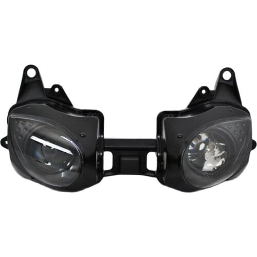 WHSC Motorcycle Headlight Assembly Lamp Light Bulb for Kawasaki Ninja ZX-6R 636 2007-2008