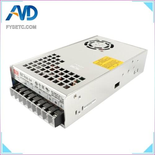 Top Quality BLV MGN Cube 3D Printer Power Supply Geniune Meanwell PSU SE-450-24 24V 18.8A 450W For BLV MGN Cube 3D Printer Part