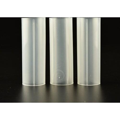 1/2Pcs White 6 cm Battery Holder Storage Box Plastic 18650 Battery Tube For Flashlight Torch Lamp Light
