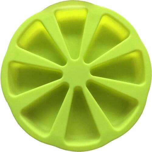 1PC 8 Cavities Silicone Portion Cake Mold DIY Non-Stick Chocolate Cookie Pizza Bakeware Soap Making Mold Kitchen Accessories