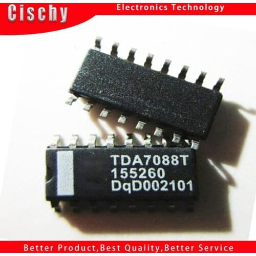 10pcs/lot TDA7088T TDA7088 SOP-16 In Stock