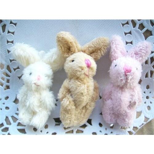 100 PCS/Lot Plush toy dolls doll decoration joint rabbit wedding gifts