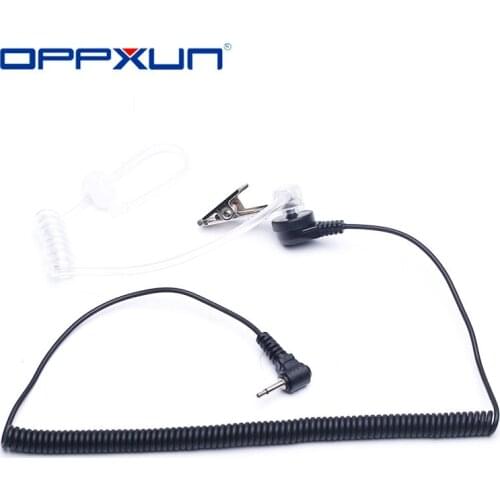 2021 Hot Oppxun Selling Brand New Fashion 3.5mm Covert Mic Acoustic Tube Earpiece Earphone Headset 1 Pin for Motorola Radio