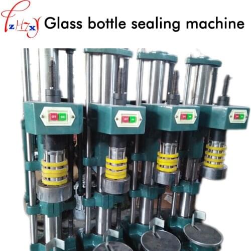220/380V 370W 1PC Glass bottle sealing machine semi-automatic capping machine bottle capping saeling machine