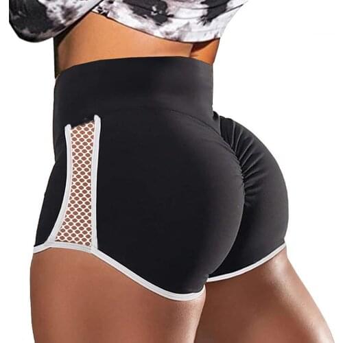 Seamless Sports Short Women Summer High Waist Tight Gym Leggings Squat Proof Tummy Control Workout Running Shorts Women