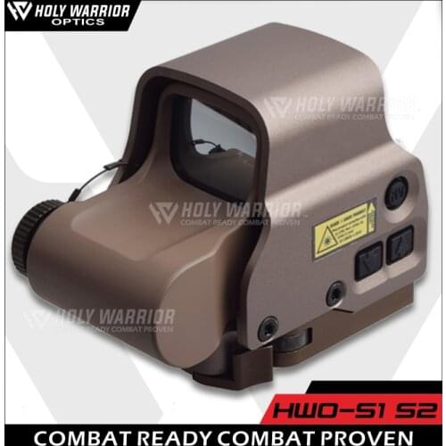 HolyWarrior S1 Silver coated glass EQTECH EXP-S3 Holographic sight red dot Hunting or airsoft GBB AEG use Full detail restore