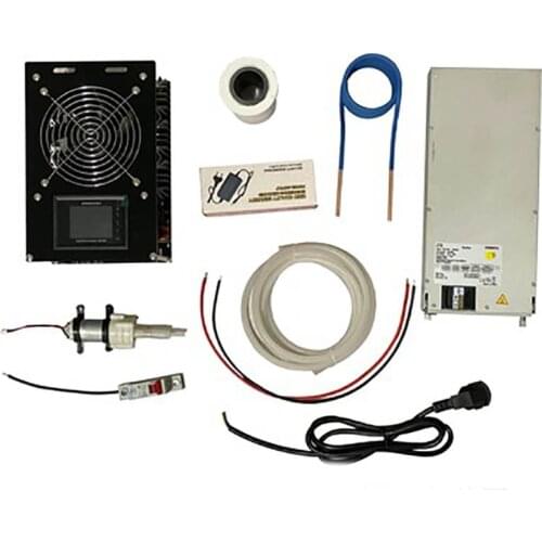 Induction heating machine 3000W with power meter overload protection water shortage protection overload parameter setting
