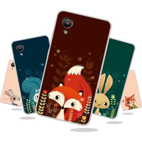 Cute Cartoon TPU Painted Phone Cover For Sharp Aquos S3 mini Anti-Slip Slim Back Soft Silicone Case For Sharp Aquos S3 mini Case