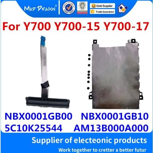 New Hard Drive Connector Caddy Cable & HDD Caddy Bracket SCREW For Lenovo Y700 Y700-15 Y700-17 Y700-15ISK NBX0001GB10 5C10k25544