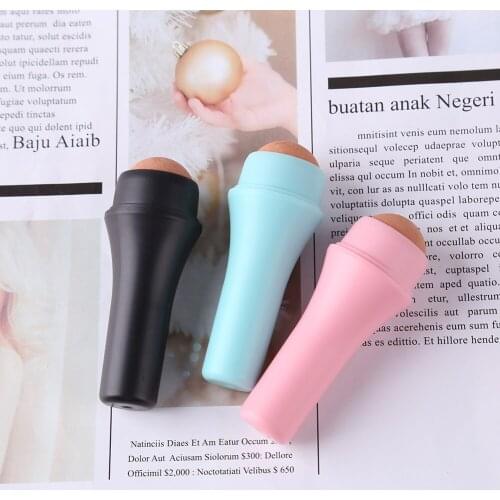 Face Oil Absorbing Roller Face T-zone Oil Removing Rolling Stick Ball Summer Face Volcanic Stone Blemish Remover Shiny Changing