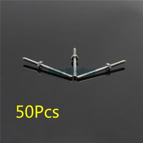 Dental Lab Spiral Mandrel for Jewelry Beauty Polishing Shank Polishers 50pcs