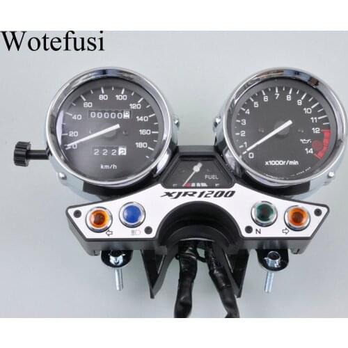 Wotefusi Motorcycle Speedometer Tachometer Meter Gauge Fit For Yamaha XJ1200 1994 - UP [P616]
