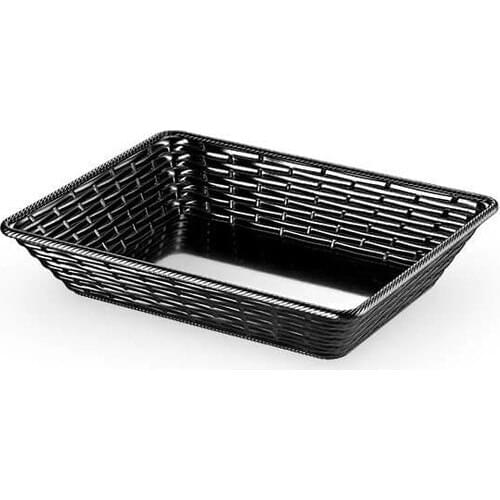 Külsan 14028 Thermoset Bread Fruit Basket 28 X20 cm-Black