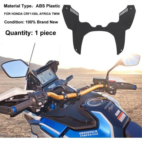 MOTORCYCLE THE WIND DEFLECTOR TO REDUCE WIND BUFFETING ON YOUR 2020-UP FOR HONDA CRF1100L AFRICA TWIN STANDARD VERSION