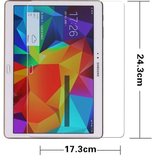 High clear Tempered glass film For Samsung Galaxy Tab S T800 T805 10.5" tablet pc Anti-shatter LCD Screen Protector Film