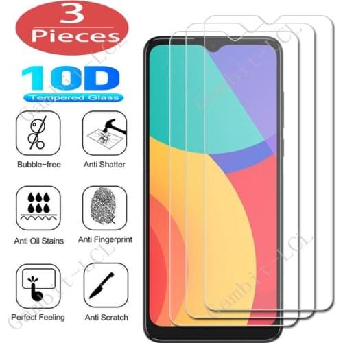 3Pcs Protection Glass For Alcatel 1 1L 1S 3L 2021 1A 1B 1SE 1SP 1V 3X 2020 Light Tempered Screen Protective Protector Cover Film