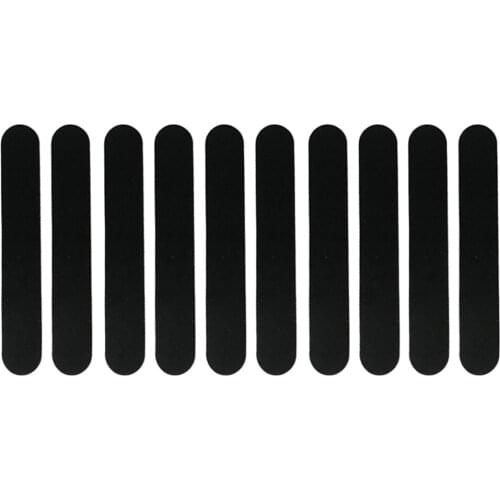 10 Pieces Hat Size Reducer Reducing Tape for Hats Caps Sweatband (Black, 23.5x3.7cm / 9.3x1.5inch)