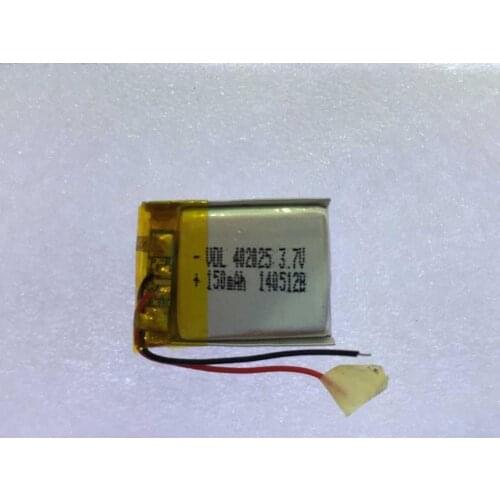 3.7V polymer lithium battery 402025042025 150mah MP3 small toy Bluetooth battery Rechargeable Li-ion Cell