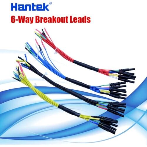 Hantek 6-Way Breakout Leads (HT306) Factory direct sales