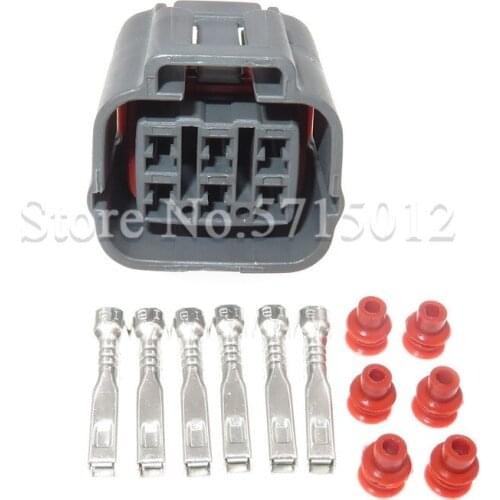 6 Hole 6189-0648 Female Computer SL Sealed Series Connector Female Plug Car Wire Socket