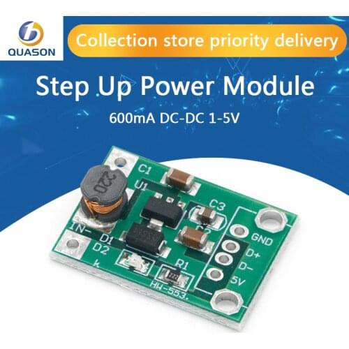 600mA DC-DC Mini Step Up Power Module 1-5V To 5V Step-up Boost Converter