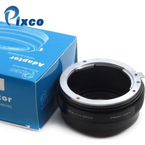 Pixco PK(A)-NEX Adjustable Aperture Lens Mount Adapter Suit For Pentax A Lens to Sony E Mount Camera NEX A5100 A6000 A5000 A3000