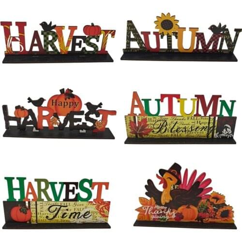 Wooden Fall Signs Thanksgiving Table Decorations Fall Table Centerpieces Harvest Party Decorations Hello Fall Wood Ornaments