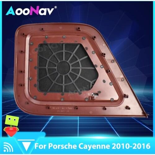 For Porsche Cayenne 2010-2016 64-Color LED Ambient Light Central Audio Interior light Dashboard Cover