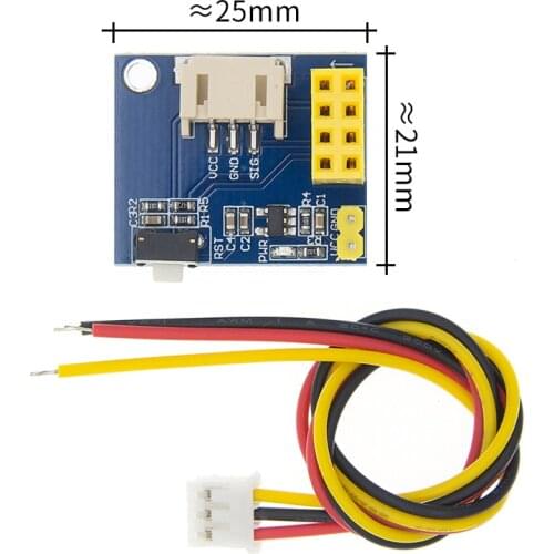 ESP8266 ESP-01 ESP-01S WS2812 RGB LED Controller Module for IDE WS2812 Light Ring Smart Electronic DIY