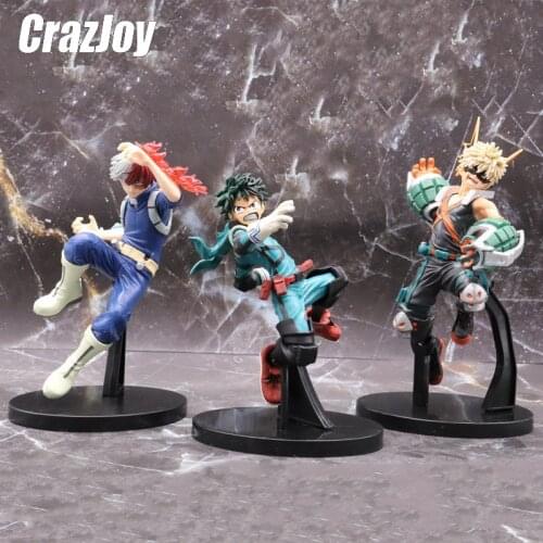 19cm Anime My Hero Academia Figurine PVC Age of Heroes Figurine Deku Action Collectible Model Decorations Doll Toys For Children
