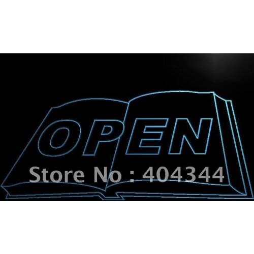 LB726- Book Bookstore Book Display LED Neon Light Sign home decor crafts