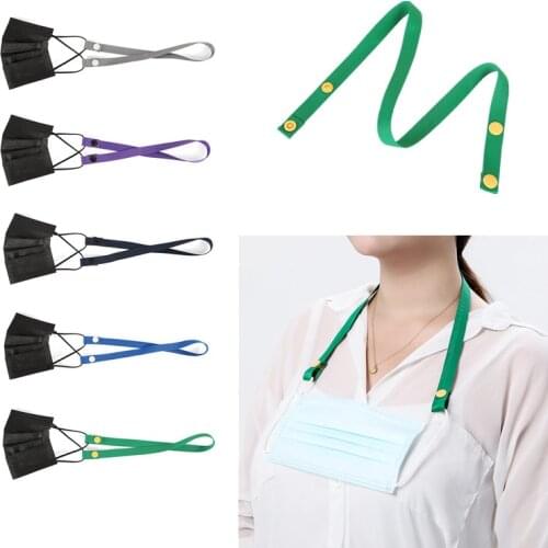 Face Mask Anti-lost Rope Eyeshade Eyepatch Hanging Strap First Aid Survival Supplies Apron Sunglass Storage Fixing Strap