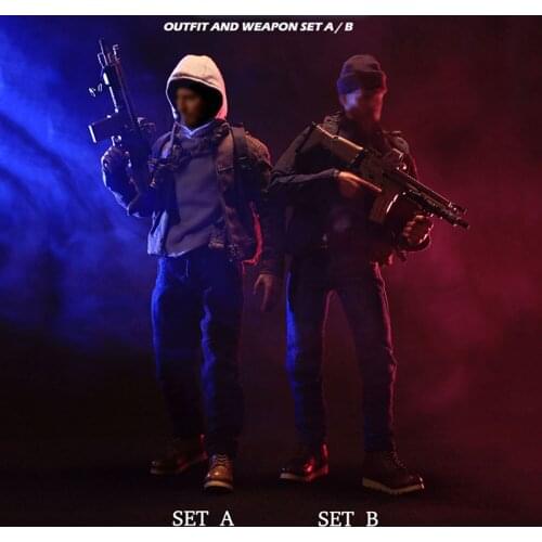 1/6 Scale Trend Soldier MCC026 "GREYMAN" Outfit Clothing Weapon for 12'Action Figure Model Doll Toy Collectible Gifts