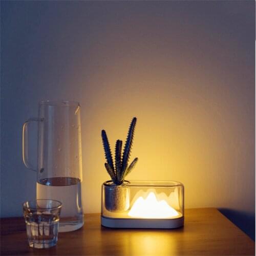 Table Lamp Desktop Reading Night Light USB Rechargeable Night Bedside Lamp Creative LED Gift Table Lamp