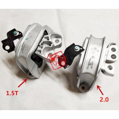 Engine Foot Rubber Pier for Chery Tiggo 4/5x Tiggo 7 1.5T 2.0 Engine Support Rubber Mounting Bracket Suspension Cushion