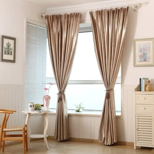 Embossed Roses curtains for living room bedroom door window drapery shade blackout curtains solid color golden window treatments