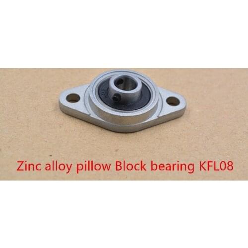LINK CNC 8mm bearing zinc alloy miniature pedestal KFL08 UCFL08 FL08 flange s diy cnc parts