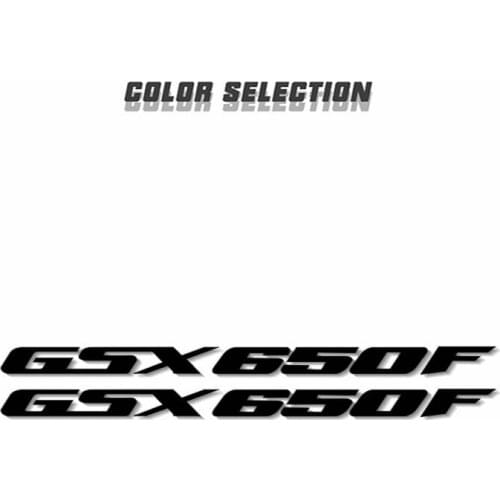 For SUZUKI GSX650F gsx 650f motorcycle tail box stickers Beak Fender Decal Shock absorber decals Decals Reflective Waterproof