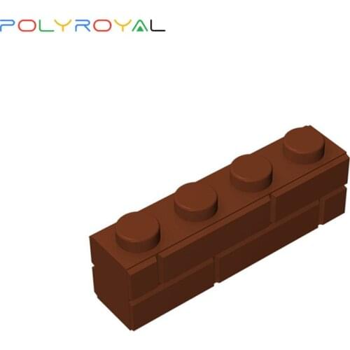 Building Blocks Technicalalal DIY 1x4 Checkered Brick Wall Brick Parts MOC Creativity Educational toy for children 15533