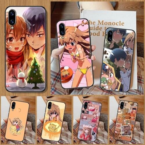 Toradora Taiga aisaka Phone Case For Huawei Honor 6A 7A 7C 8A 8X 8 9 9X 10 10i 20 Lite Pro black silicone cover luxury bumper