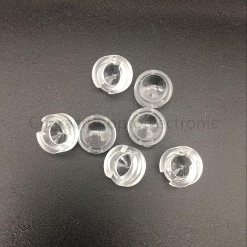 10/20/50100 pcs/lot 13mm mini Lens 15 30 45 60 90 100 Degree Needn't Holder For 1W 3W 5W High Power LED Diode Convex Reflecto